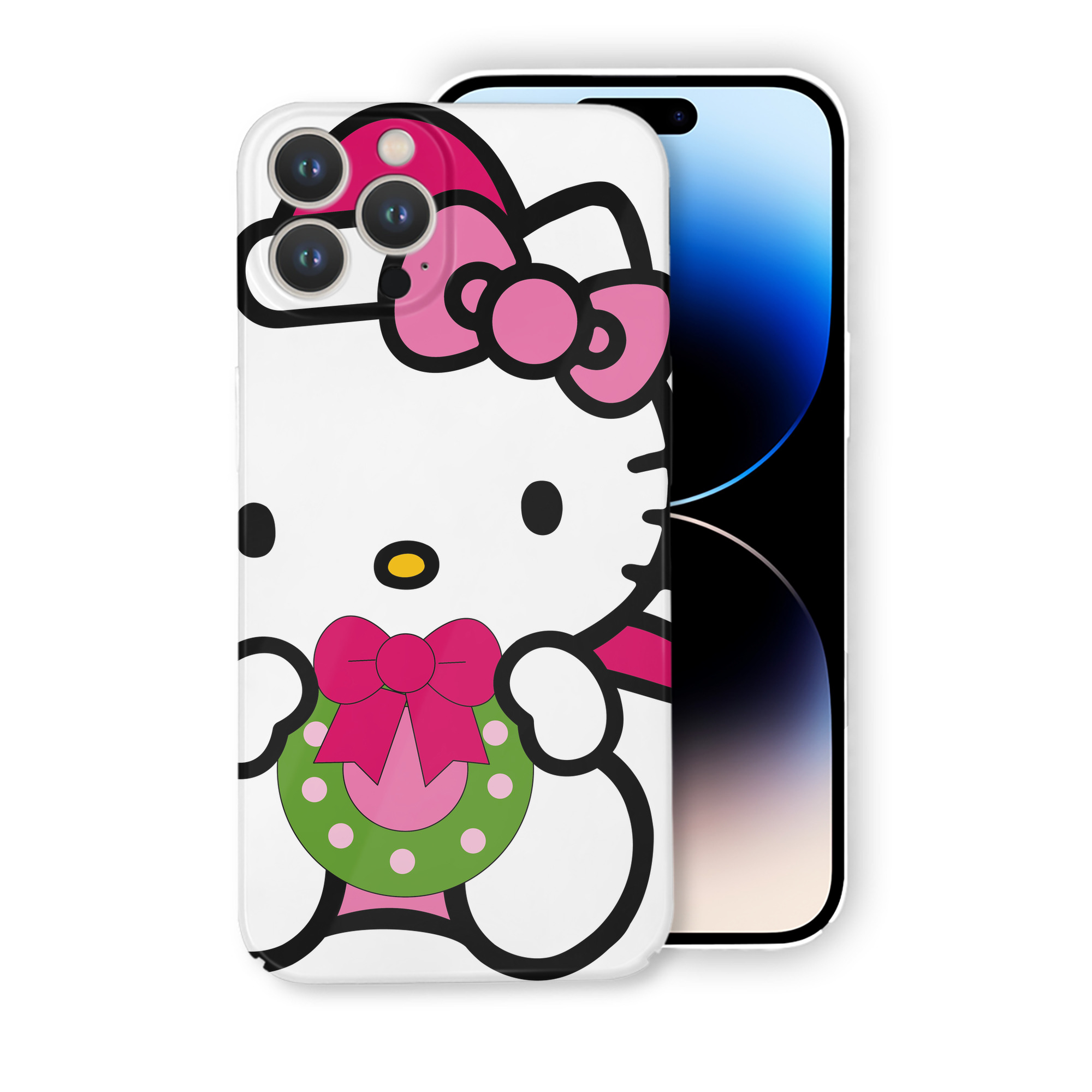 （画像用） Hello Kitty ハローキティ 【iPhone 14シリーズ対応】ハードケース